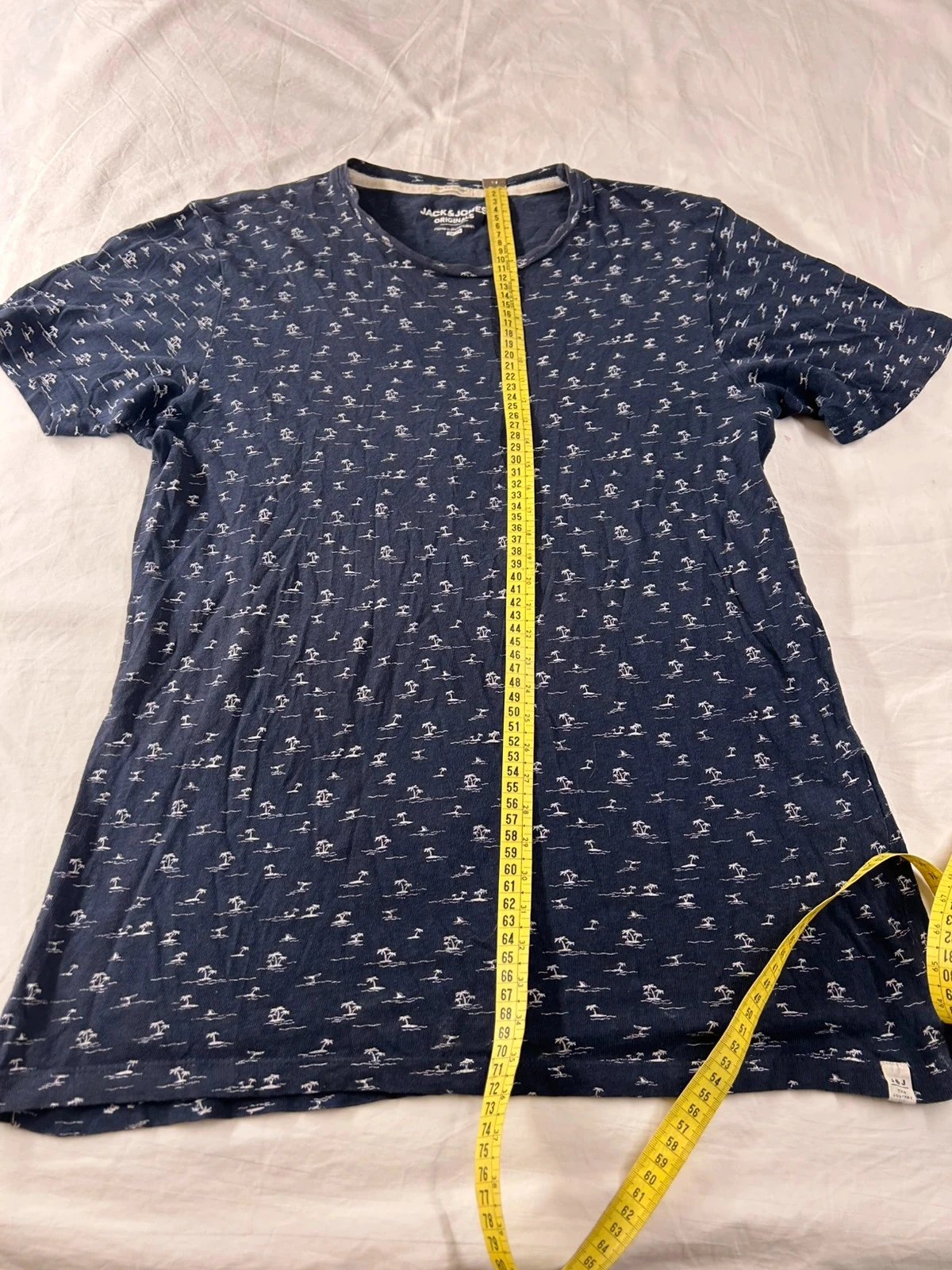 Camiseta con estampado Jack & Jones azul marino talla M – photo 7